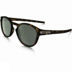 Oakley Latch Sunglasses Brown Tortoise/Dark Grey